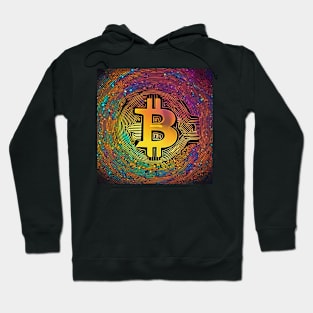 Bitcoin colorful Hoodie